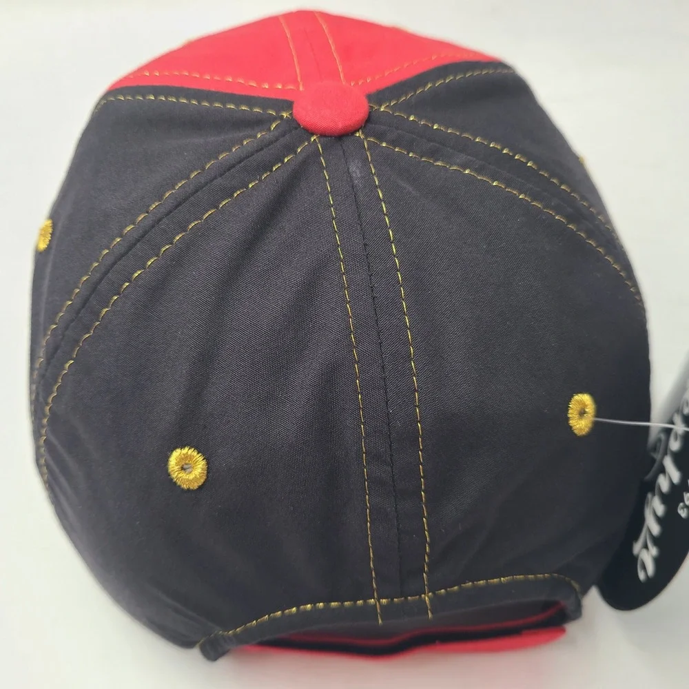 Women Maryland Terrapins Hat Adjustable Zephyr‎ Red Black NCAA University Terps